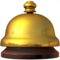 Bellhop Bell emoji on Apple